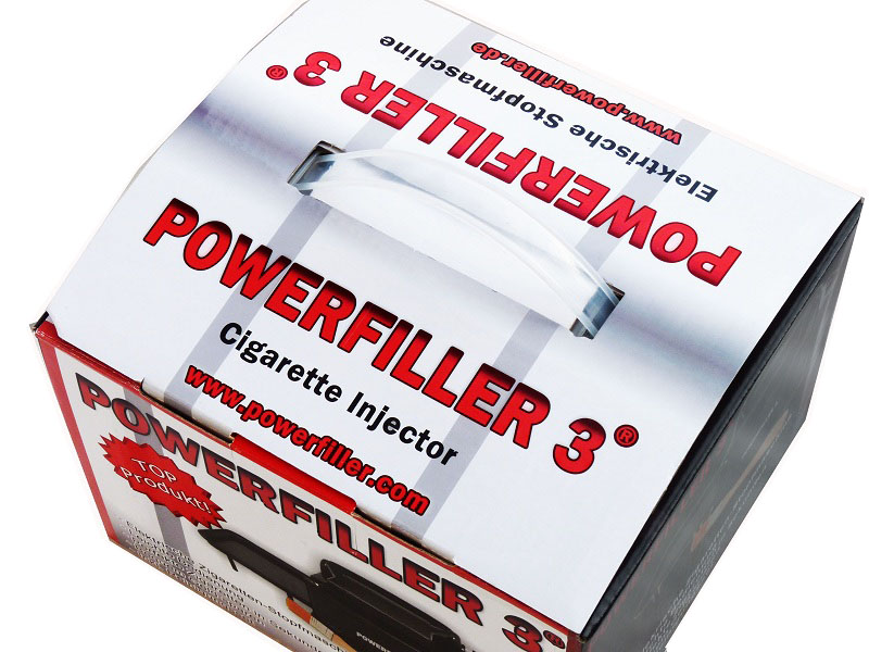 Powerfiller 3-S Stopfmaschine Silber Premium Set