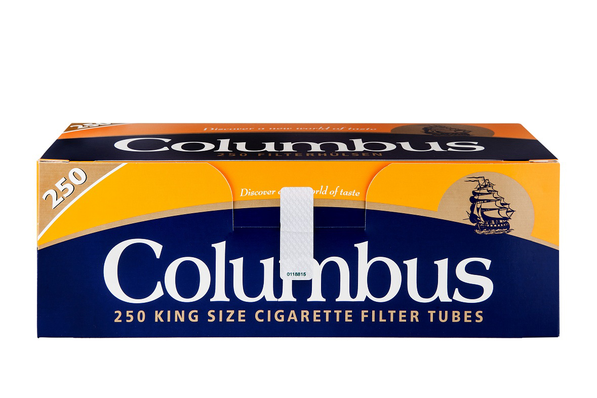 Columbus Zigarettenhülsen 250er 