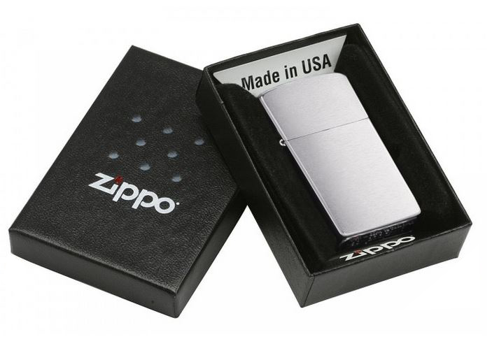 Original Zippo Feuerzeug Chrom gebürstet